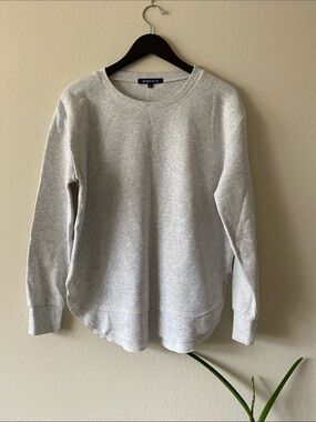 Ocean Drive Light Heather Gray Crewneck Sweatshirt